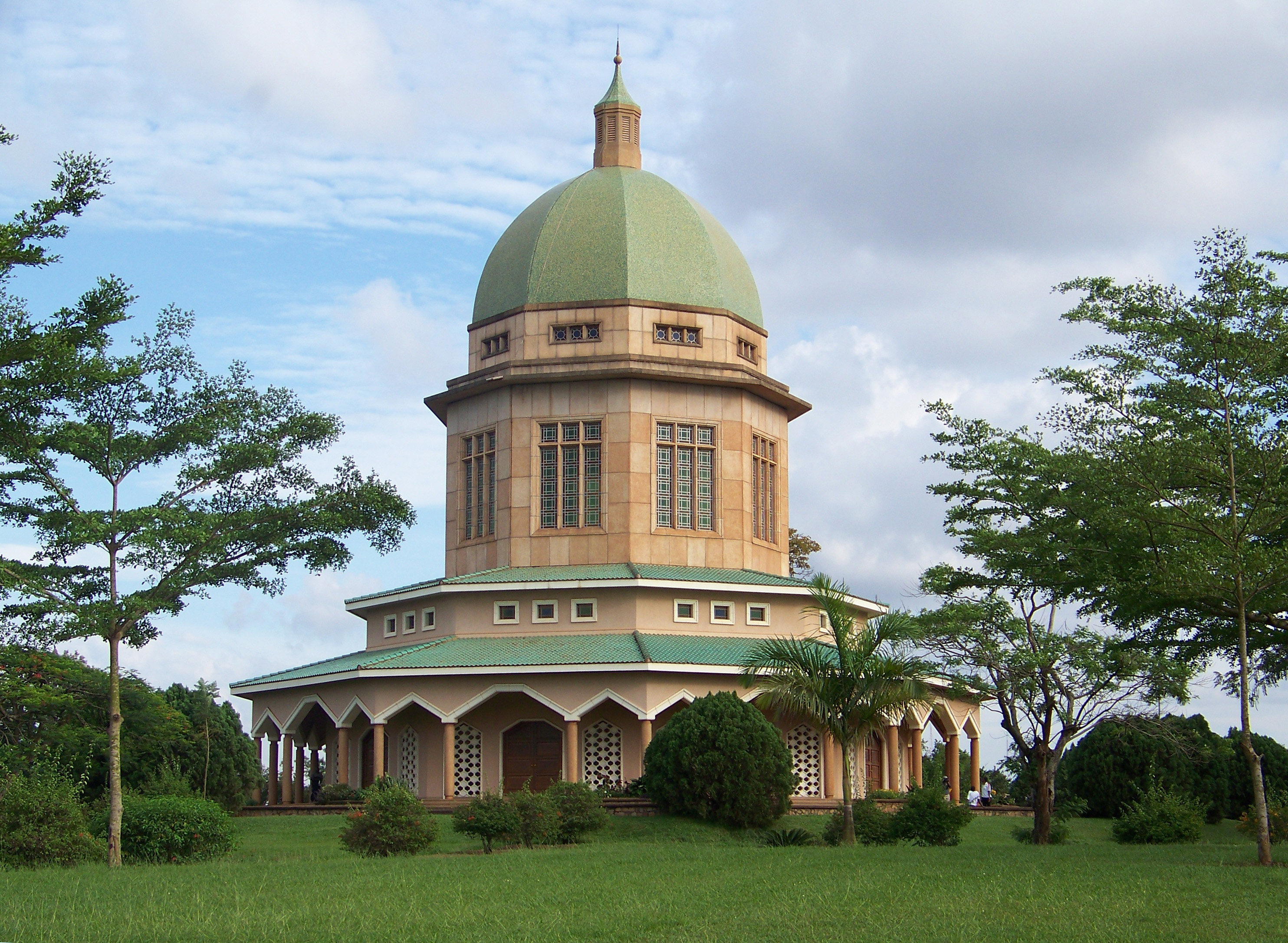 Continental Bah&#xe1;'&#xed; House of Worship in Kampala, Uganda, Africa - Mother Temple of Africa